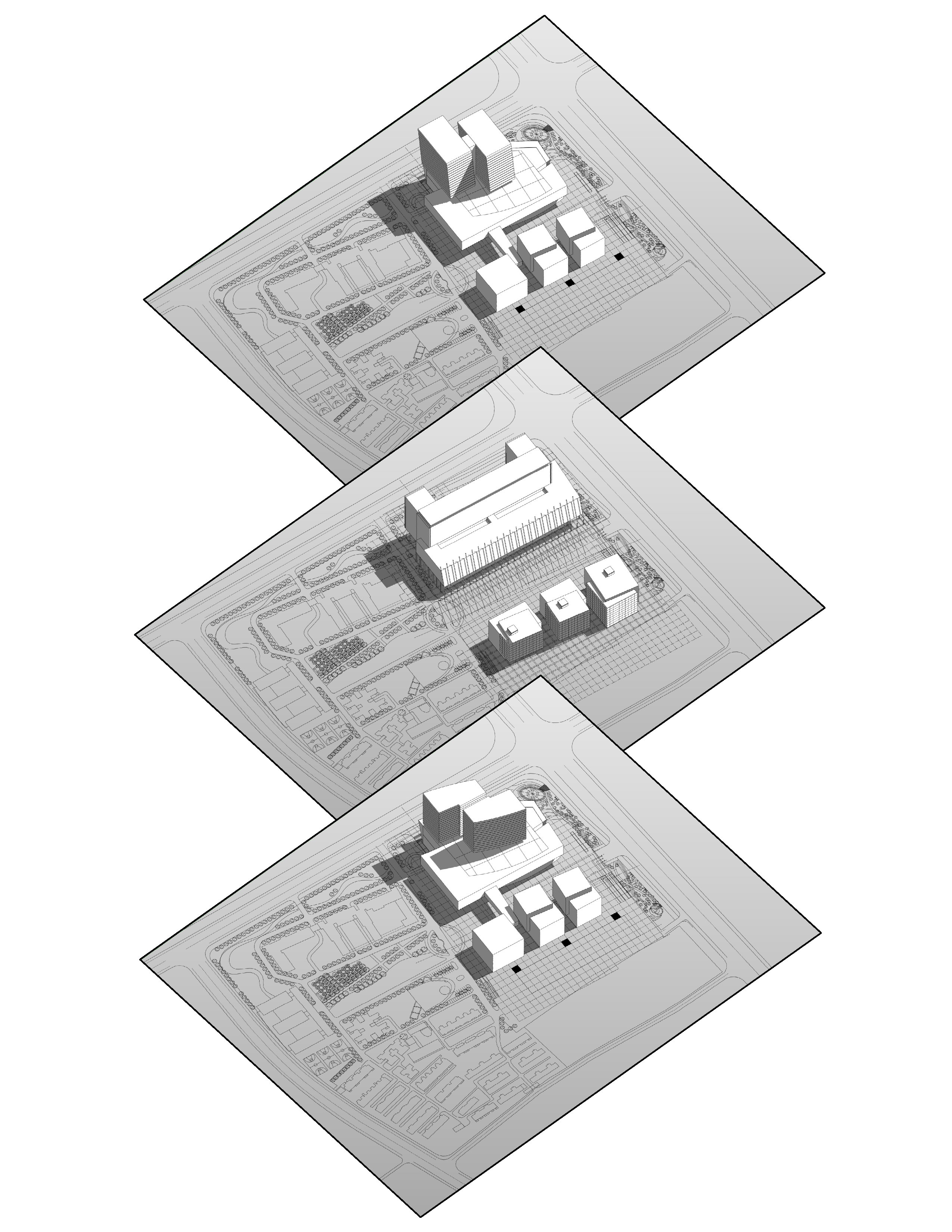 Hospital campus — options comparison